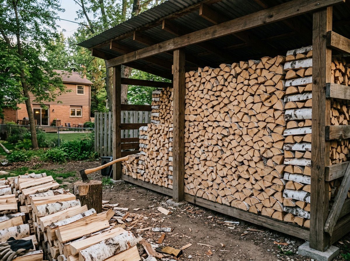 Декоративные дрова — 2 м³ — улица Луговая, 93